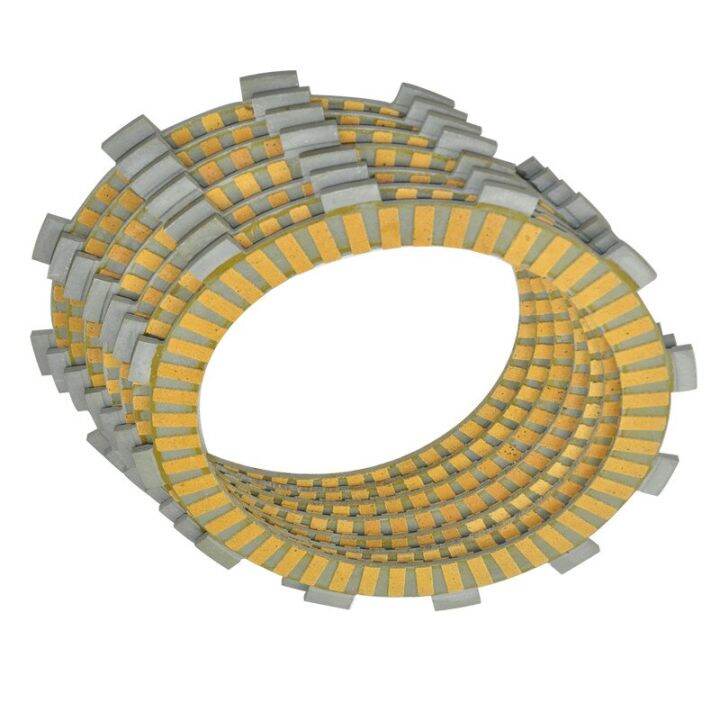แผ่นดิสก์คลัตช์แรงเสียดทานรถจักรยานยนต์7ชิ้นสำหรับยามาฮ่า-tx650-1974-xs650-74-81-yzfr1-yzf-r1-1998