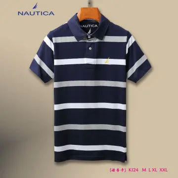 2023New Nautica Summer High Quality Polo Shirt Men's Casual Short