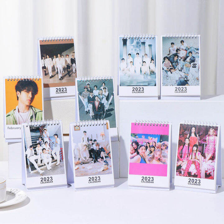 Kpop BTS 2023 Calendar BLACKPINK Stray Kids TWICE NCT DREAM TREASURE