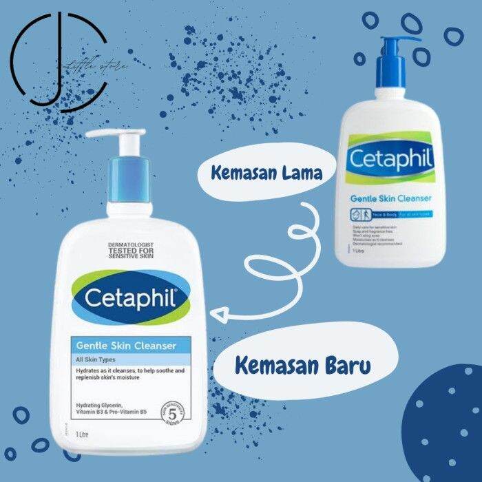 Cetaphil Gentle Skin Cleanser Original 1 Liter Lazada Indonesia