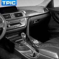 [Hot K] TPIC สำหรับ BMW F30คาร์บอนไฟเบอร์ ABS อุปกรณ์เสริมรถยนต์ตกแต่งภายใน F32 F34 F36 3GT 3Series 4er แผงหน้าปัดรถยนต์ที่ปิดแผงสติกเกอร์