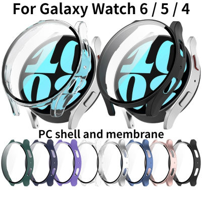 สำหรับ Samsung Galaxy Watch 6/Galaxy Watch 5/Galaxy Watch 4 ปกป้องหน้าจอฟิล์มนิรภัย + Fender HOUSING รวมทุกอย่าง Dropship