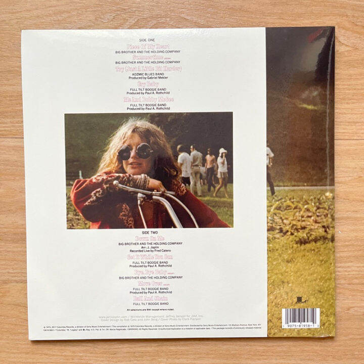 แผ่นเสียง-janis-joplin-janis-joplins-greatest-hits-vinyl-lp-compilation-reissue-มือหนึ่ง-ซีล