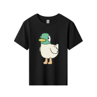 Kids T-Shirt cartoon Sarah &amp; Duck graphic Tops Boys Girls Distro Age 1 2 3 4 5 6 7 8 9 10 11 12 Years