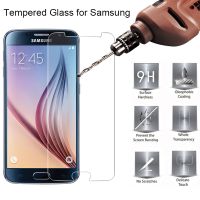 [CNIU digital accessories] 9H HD หน้าจอโทรศัพท์ Protector กระจกนิรภัยสำหรับ Samsung Galaxy S6 S7 S2ป้องกันฟิล์มสำหรับ Samsung S5 Mini S4 S3 Neo S III