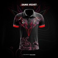 SAMS Velvet Collar Running Shirt