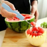 Original High-end Stainless steel fruit digger cutting watermelon artifact fruit ball digger ice cream round spoon fruit cutting split carving knife