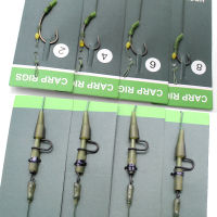 Carp Fishing Accessories Tackle Safety Lead Clips with Pins Tail Rubber Tubes Anti Tangle Sleeve Fishing Terminal Tackle Tool