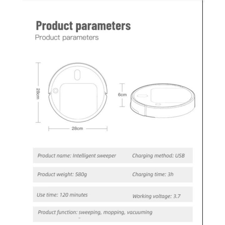 Dusting robot automatic sweep the floor mop the floor cleaning machine