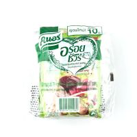 [ส่งฟรี!!!] คนอร์ อร่อยชัวร์ ผงปรุงครบรส รสหมู 70 กรัม x 6 ซองKnorr Aroy Sure Seasoning Powder Pork Flavor 70g x 6 pcs