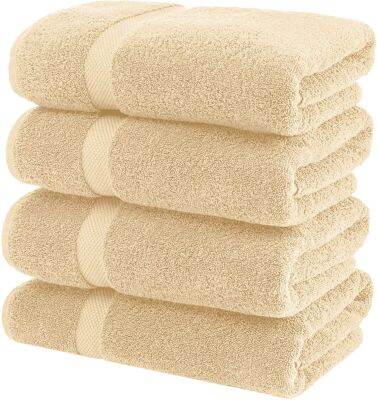 Super Bath Towel Size Pure Cotton 500g 27" X 54" Water Absorbed