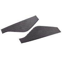 For Toyota 2022-2023 Tundra Door Anti-Collision Cushion Sticker Trim Accessory Real Carbon Fiber Soft