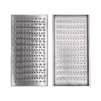 Grate drainage ditch cover stainless steel trench kitchen sewer ditch grille rainwater well cover