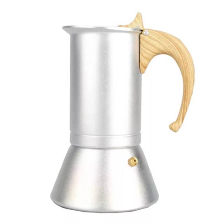 มอคค่าพอท-หม้อชงกาแฟ-มอคค่าพอท-ด้ามไม้-150ml-moka-pot-มอคค่า-พ็อต-กาต้มกาแฟสด-หม้อชงกาแฟ-สินค้าพร้อมส่ง