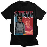 Steve Harrington Tshirts Men Graphics Print Tshirt Pure Cotton T Shirt Gildan Spot 100% Cotton