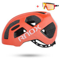 RNOX MTB Bike Helmet Ultralight Bicycle Helmets Men Women Road Mountain Bike Riding Cycling Helmet With Sunglasses