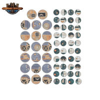 [GW-พร้อมส่ง]Warhammer：40K: SECTOR IMPERIALIS: 25 &amp; 40MM ROUND BASESโมเดลเกมสนามจำลอง