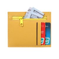 Women Men Slim Card Holder Bank Credit Card ID Cards Coin Pouch Case Bag Wallet Organizer PU Leather Thin Business Card Wallet Card Holders