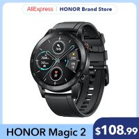 HONOR Magic Watch 2เครื่องวัดชีพจรจอแสดงผลออกซิเจนเลือด SpO2 Smartwatch14แบตเตอรี่สายรัดข้อมือฟิตเนสนาฬิกาข้อมืออัจฉริยะสำหรับผู้ชาย