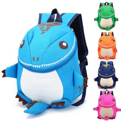 Cute Cartoon Toddler Baby Harness Backpack Leash Safety Anti-Lost Backpack Strap Walker Dinosaur Kindergarten Kids Backpack