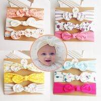 3pcs Hot Sale 8 Types Baby Girls Print Hairband Set