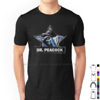 Peacock T Shirt 100% Cotton Dr Peacock Dj Logo Hardstyle Hardcore Frenchcore Defqon1 Dominator Hard Bass Decibel Music Awesome S-4XL-5XL-6XL