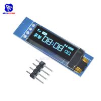 0.91 inch I2C IIC Interface Serial Blue 128x32 OLED LCD Display Module Board LCD Screen for Arduino