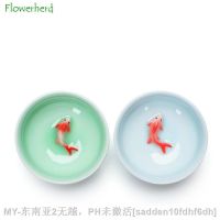 【hot】✆❐✠ Celadon Cup Teaware Kung Carp Set