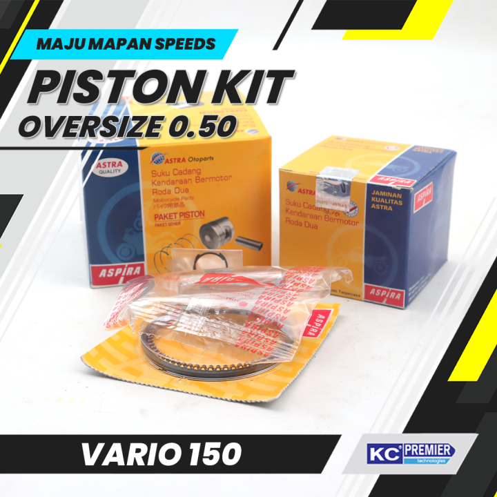 Piston Set Vario 150 OS 0.50 Aspira ( H2131P3K361100 ) / piston kit