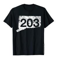 Stamford Bridgeport Area Code 203 Shirt Connecticut Gift Men Discount Normcore Tees Cotton Top T-Shirts Chinese Style