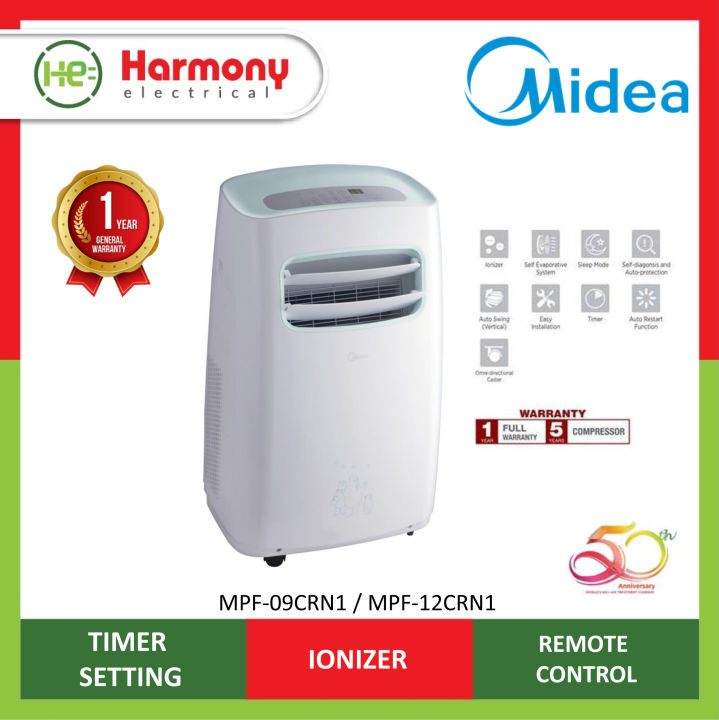 midea portable aircon 1.5 hp