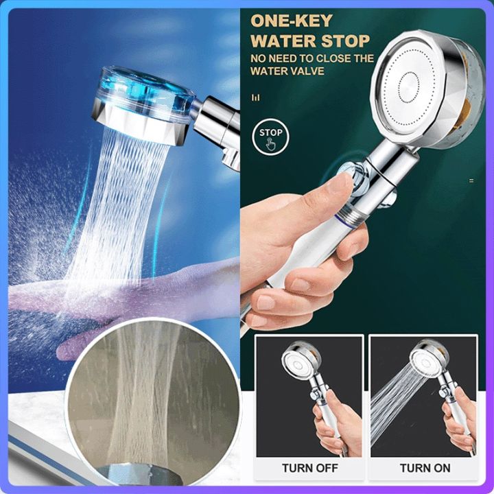 water-saving-helix-shower-filter-whirlpool-shower-tropical-shower-head-turbofan-showerhead-spa-golden-pressure-pp-cotton-filter