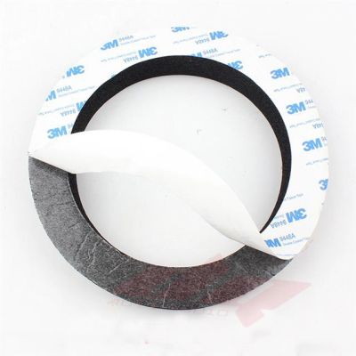 2pcs 6.5 Inch Car Speaker Sponge Washer Door Sound Insulation Cotton Audio Coaxial Speakers Sealed Soundproof Self Adhes