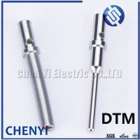 ▽㍿☈ 20 Pcs DTM Series Terminals Pins 0462-201-20141/AT62-201-20141 0460-202-20141 Stainless Steel Solid Terminal Deutsch Pin 20 AWG