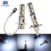 2ชิ้น12โวลต์ H1 H3 5050 9 Led แบบ Smd 110lm 8000K ไฟหน้ารถยนต์ไฟตัดหมอกหลอดไฟอัตโนมัติไฟตัดหมอกหลอดไฟหลอดไฟสีขาวแต่งรถ360องศา