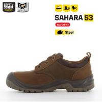 [รับประกัน 3 เดือน] Safety Jogger รุ่น SAHARA S3 รองเท้าเซฟตี้หนังหัวเหล็ก พื้นเหล็ก พื้นกันน้ำมัน ซับแรงกระแทก