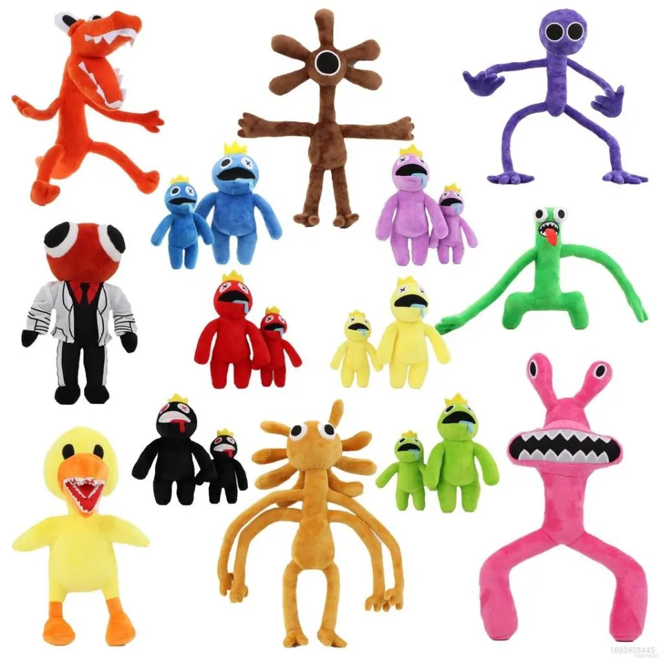 12pcs Roblox Jogo Rainbow Amigos Figura de Ação Blue Green Doll Pvc Toy  Collectible Model Toys Kids Presente de Natal