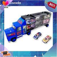 .ของเล่น ถูก ตัวต่อ โมเดล. รถบรรทุกพร้อมรถของเล่น 6 คัน Toy truck with mini car set รุ่นTCN739 [ Gift เกมฝึกสมอง.เสริมสร้าง ].