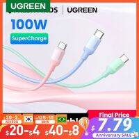 น้ำยาสายซิลิโคนของเหลว Usb Type C Ugreเฉด-100W 6a Aliexpress