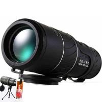 【2023】 yiyin2068 50 x 52 Dual Focus Monocular Telescope Zoom Optic Lens Travel Concert Outdoor HD Monocular Telescope Tourism Scope Binoculars