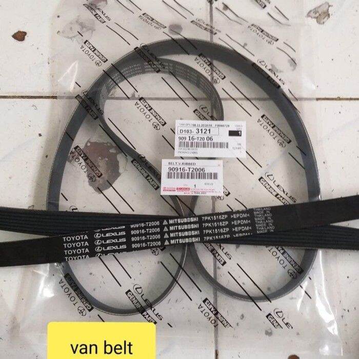 Van Belt Innova Diesel Fortuner Diesel Hilux Diesel Tali kipas Lazada