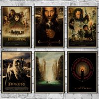 โปสเตอร์ แบบติดผนัง รูป the Lord of the Rings Season 1 สไตล์เรโทร สําหรับตกแต่งบ้าน