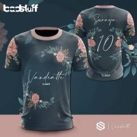 2023 NewFlora เสื้อระเหิดระเหิดลูกโซ่ย์ฟลอร่า3d เสื้อยืดขนาดฟรีชื่อที่กำหนดเองและจำนวน