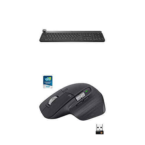 PRE-ORDER] Logitech Craft Advanced Wireless Keyboard with Creative Input Dial and Backlit Keys and MX Master 3 Advanced Wireless Mouse 2022-10-02) | Lazada
