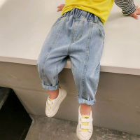 Baby Girl Jeans Patchwork Girls Jeans Autumn Denim Trousers For Children Casual Style Childrens Jeans Clothes