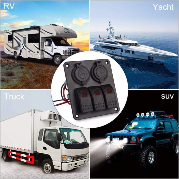 แผงสวิตช์ไฟ-led-3ช่อง12v-24v-สำหรับรถบาร์คาราวานเรือ-rv-เรือเดินสมุทร
