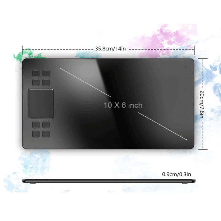 veikk-graphics-drawing-tablet-with-8192-pressure-sensitivity-battery-free-passive-pen-digital-pad-tablet-graphic-illustrator-a50