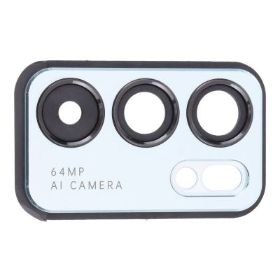 สำหรับ OPPO Reno6 PEPM00 Pro 5G CPH2249 Tutup Lensa Kamera (สีน้ำเงิน)