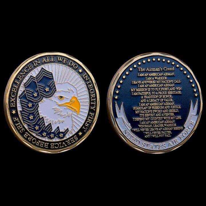 flowerslin-united-states-air-force-core-commemorative-coin-the-airmans-creed-values-usa-challenge-coin-art-craft-collectible