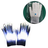 ถุงมือ Pelune สำหรับเด็กผู้ชายแนวไฟ LED มีไฟกระพริบให้สุดเท่8สี